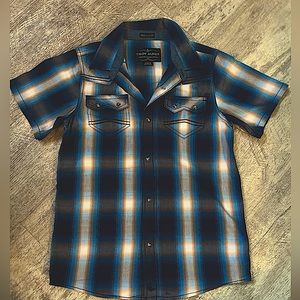 Cody James Snap Western Apparel Youth Shirt Size M